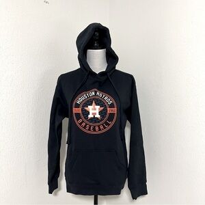 Stitches Genuine Merchandise MLB Small Navy Houston Astros Sweatshirt Hoodie EUC